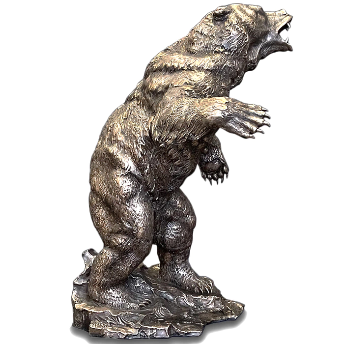 The author's bronze sculpture "Big Bear"